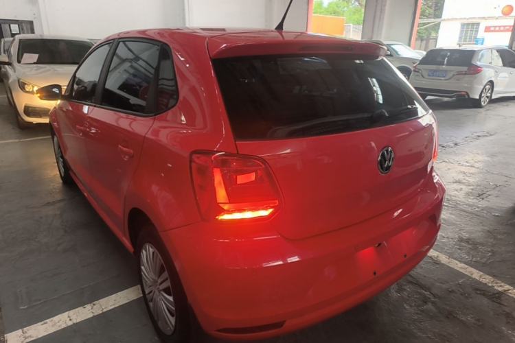 Used Volkswagen Polo 2018 1.5L Automatic Enjoyment Model Rear Left 45 Deg