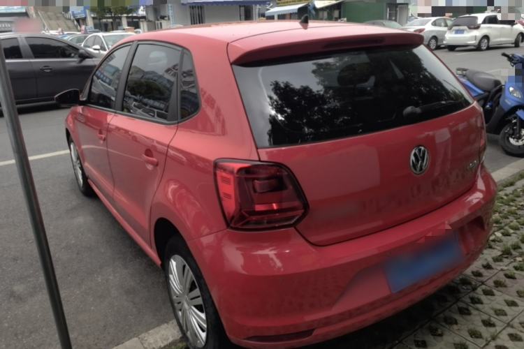 Used Volkswagen Polo 2018 1.5L Automatic Enjoyment Model Rear Left 45 Deg
