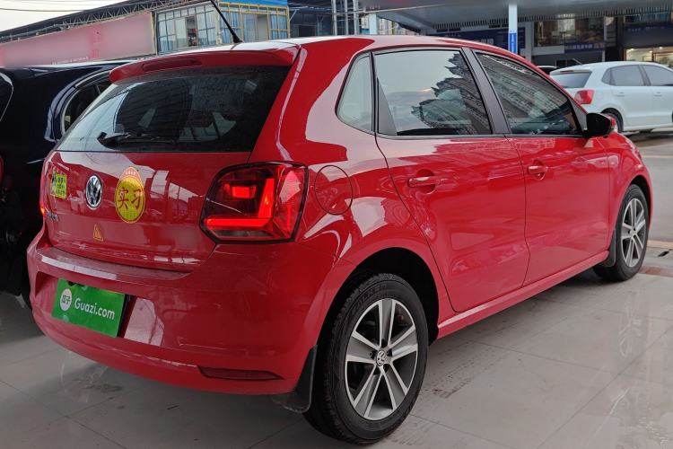 Used Volkswagen Polo 2018 1.5L Automatic Enjoyment Model Rear Right 45 Deg