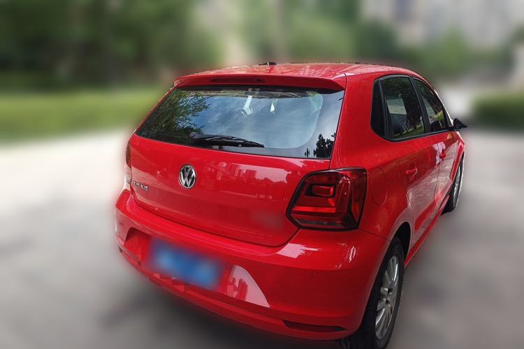 Used Volkswagen Polo 2018 1.5L Automatic Enjoyment Model Rear Right 45 Deg