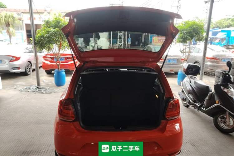 Used Volkswagen Polo 2018 1.5L Automatic Enjoyment Model Trunk
