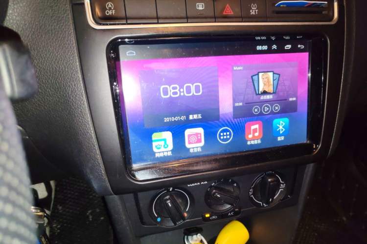 Used Volkswagen Polo 2018 1.5L Automatic Advanced Driving Model Audio And AC Panel