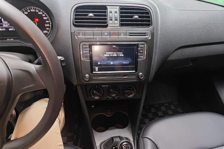 Used Volkswagen Polo 2018 1.5L Manual Drive-Comfort Model Audio And AC Panel