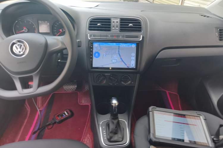 Used Volkswagen Polo 2018 1.5L Automatic Advanced Driving Model Audio And AC Panel