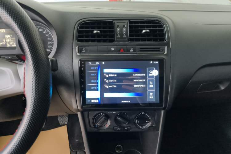 Used Volkswagen Polo 2018 1.5L Manual Drive-Comfort Model Audio And AC Panel