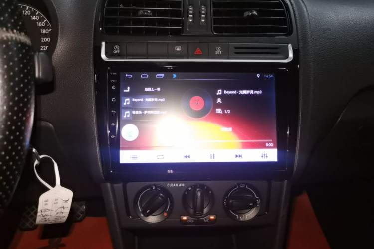 Used Volkswagen Polo 2018 1.5L Manual Drive-Comfort Model Audio And AC Panel