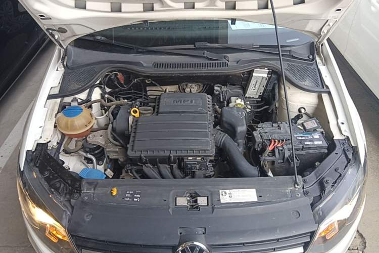 Used Volkswagen Polo 2018 1.5L Manual Drive-Comfort Model Engine Bay