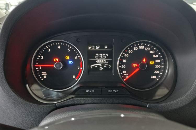 Used Volkswagen Polo 2018 1.5L Automatic Enjoyment Model Instrument Cluster