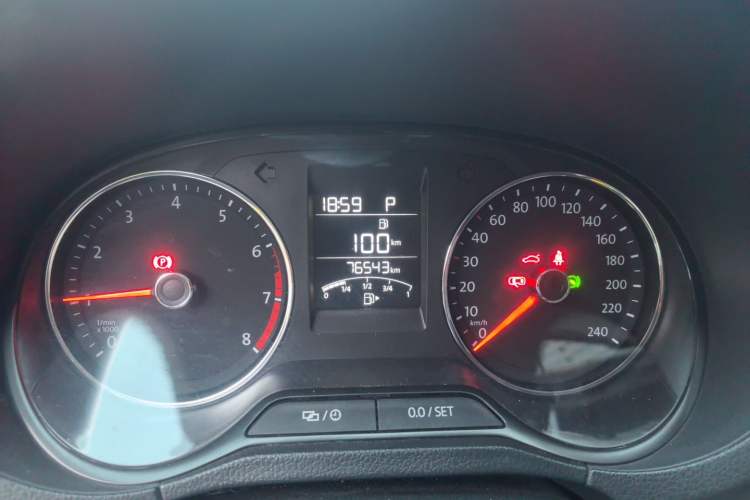 Used Volkswagen Polo 2018 1.5L Automatic Enjoyment Model Instrument Cluster