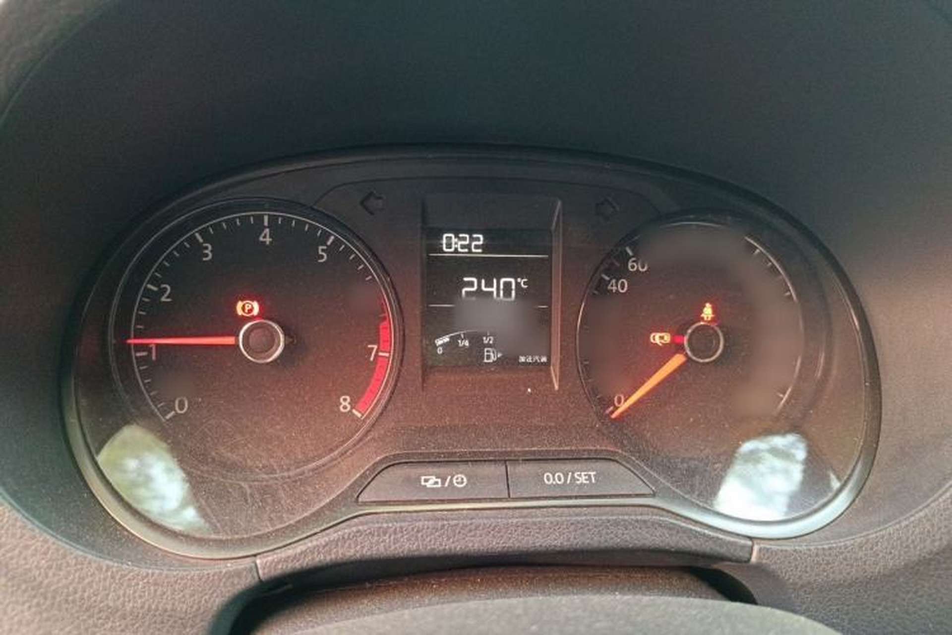 Used Volkswagen Polo 2018 1.5L Manual Drive-Comfort Model Instrument Cluster
