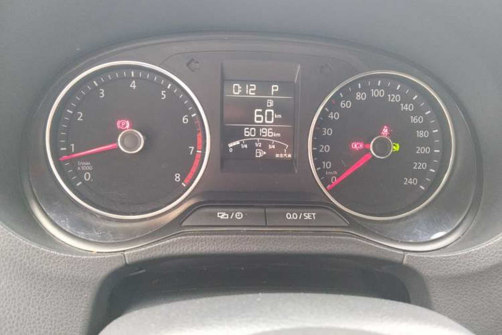 Used Volkswagen Polo 2018 1.5L Automatic Enjoyment Model Instrument Cluster