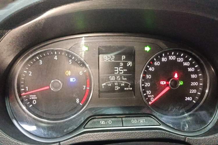 Used Volkswagen Polo 2018 1.5L Automatic Enjoyment Model Instrument Cluster