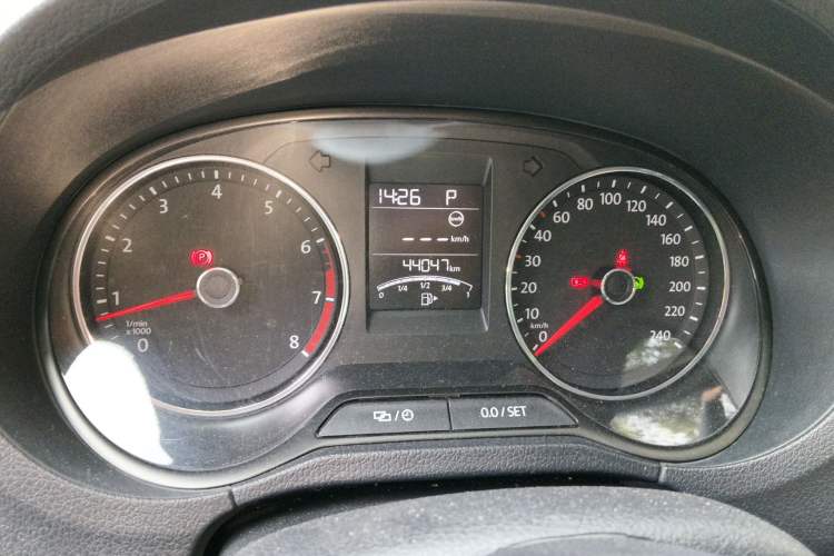 Used Volkswagen Polo 2018 1.5L Automatic Enjoyment Model Instrument Cluster