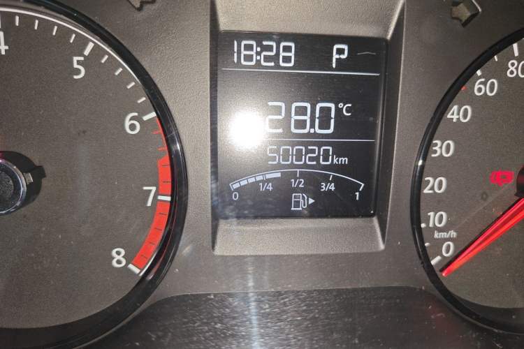 Used Volkswagen Polo 2018 1.5L Automatic Advanced Driving Model Odometer Close Up