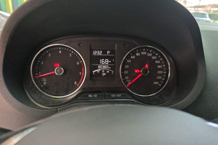 Used Volkswagen Polo 2018 1.5L Automatic Luxury Edition Odometer Close Up
