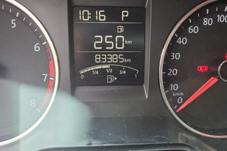 Used Volkswagen Polo 2018 1.5L Automatic Enjoyment Model Odometer Close Up