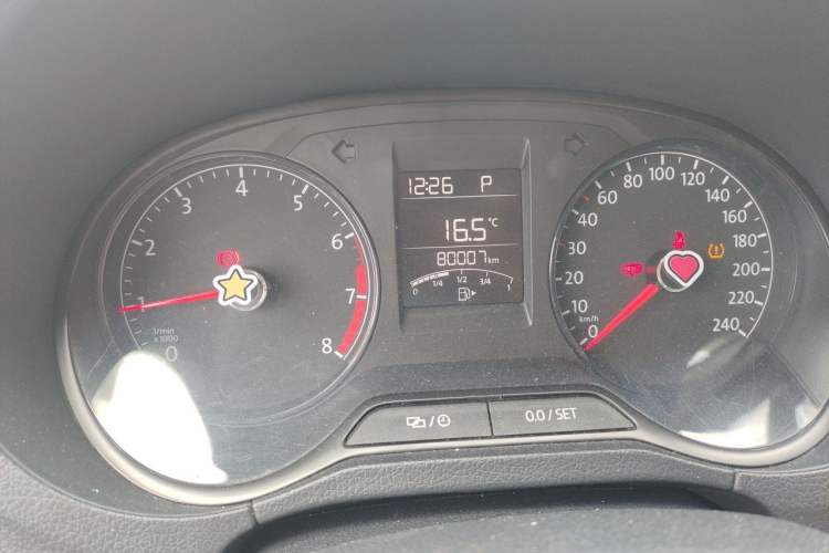Used Volkswagen Polo 2018 1.5L Automatic Advanced Driving Model Odometer Close Up