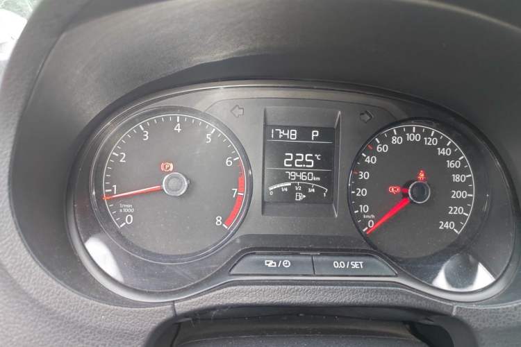 Used Volkswagen Polo 2018 1.5L Automatic Advanced Driving Model Odometer Close Up