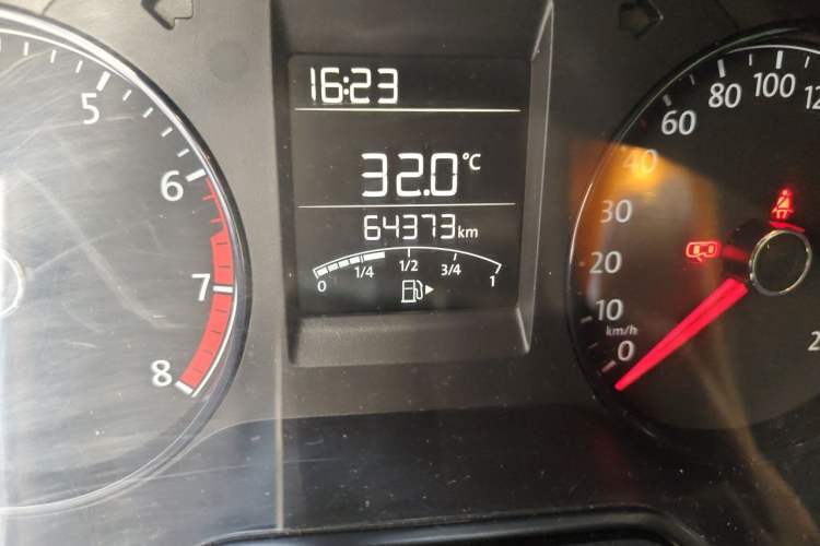 Used Volkswagen Polo 2018 1.5L Manual Drive-Comfort Model Odometer Close Up