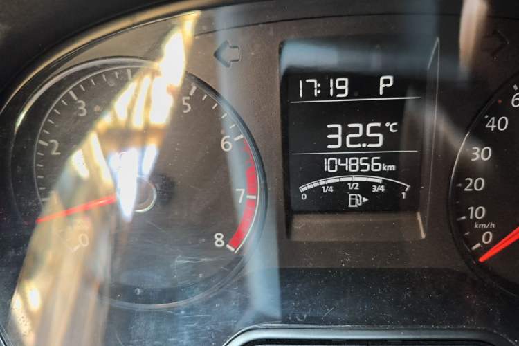 Used Volkswagen Polo 2018 1.5L Automatic Advanced Driving Model Odometer Close Up