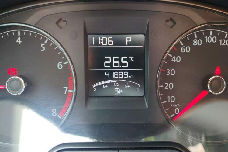 Used Volkswagen Polo 2018 1.5L Automatic Advanced Driving Model Odometer Close Up