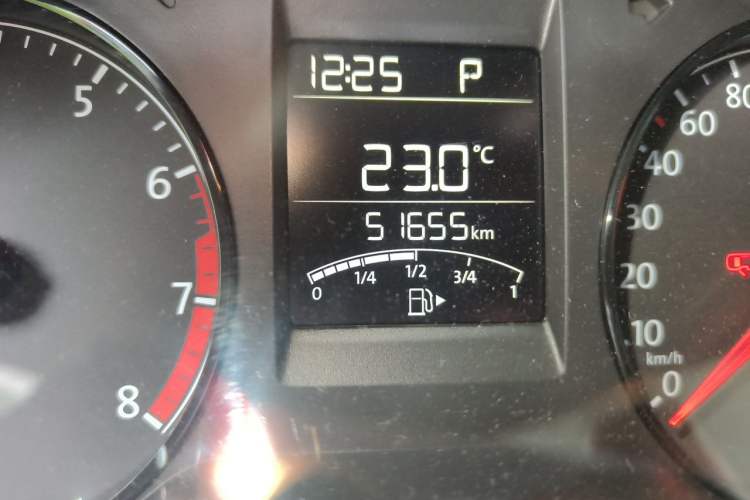 Used Volkswagen Polo 2018 1.5L Automatic Advanced Driving Model Odometer Close Up