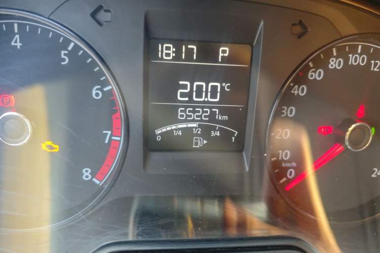 Used Volkswagen Polo 2018 1.5L Automatic Advanced Driving Model Odometer Close Up