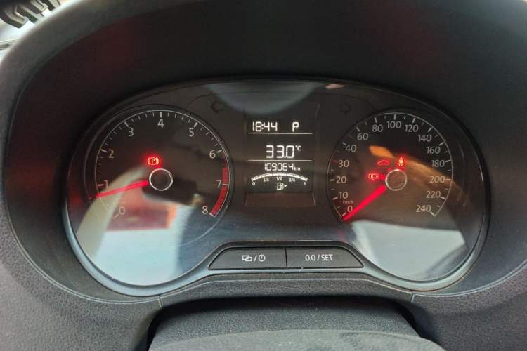 Used Volkswagen Polo 2018 1.5L Automatic Advanced Driving Model Odometer Close Up