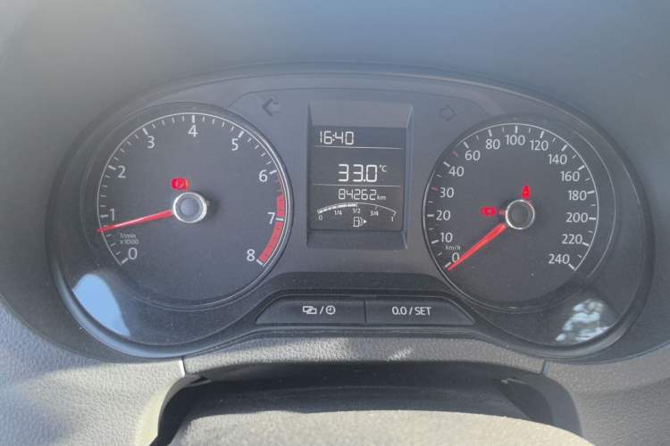 Used Volkswagen Polo 2018 1.5L Manual Drive-Comfort Model Odometer Close Up
