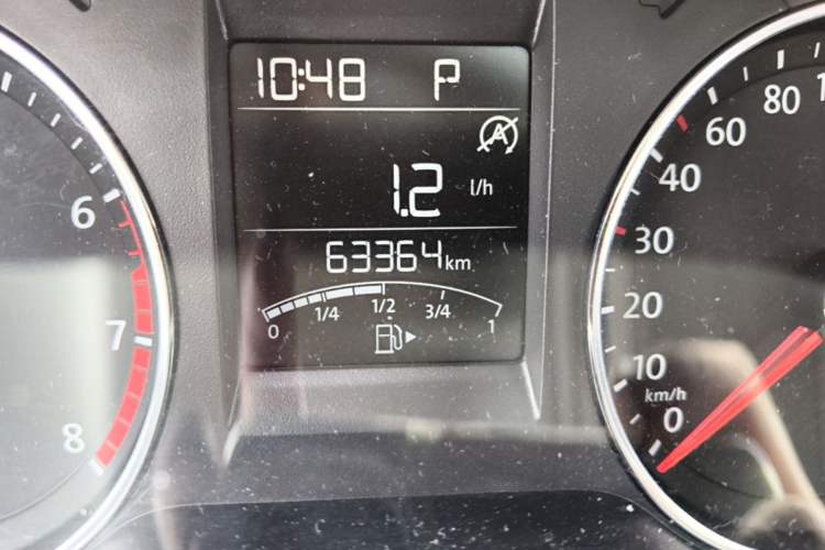 Used Volkswagen Polo 2018 1.5L Automatic Enjoyment Model Odometer Close Up