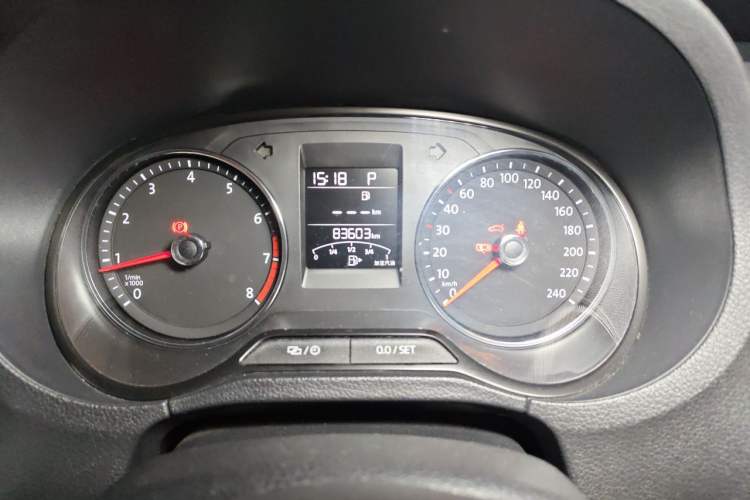 Used Volkswagen Polo 2018 1.5L Automatic Enjoyment Model Odometer Close Up