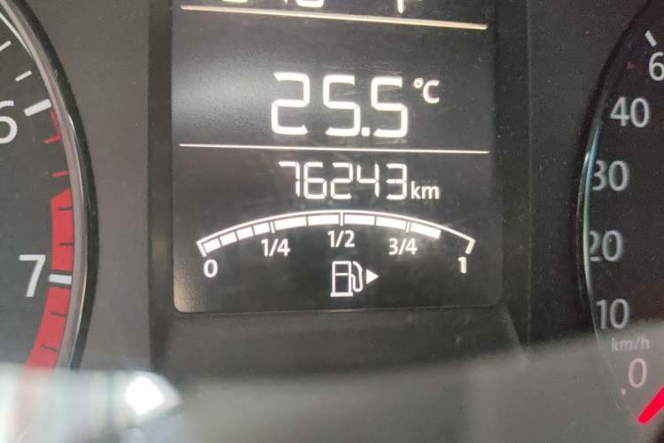 Used Volkswagen Polo 2018 1.5L Automatic Advanced Driving Model Odometer Close Up