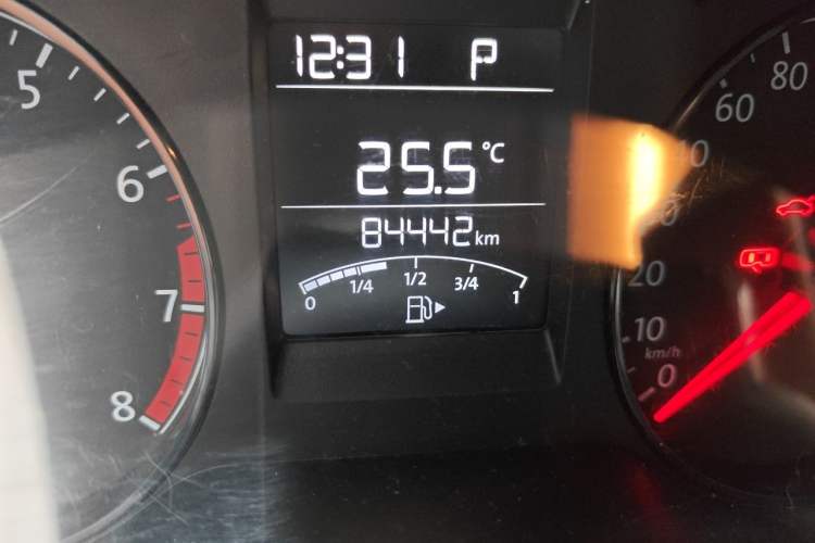 Used Volkswagen Polo 2018 1.5L Automatic Advanced Driving Model Odometer Close Up