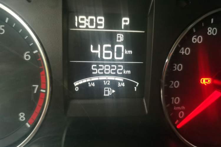 Used Volkswagen Polo 2018 1.5L Automatic Enjoyment Model Odometer Close Up