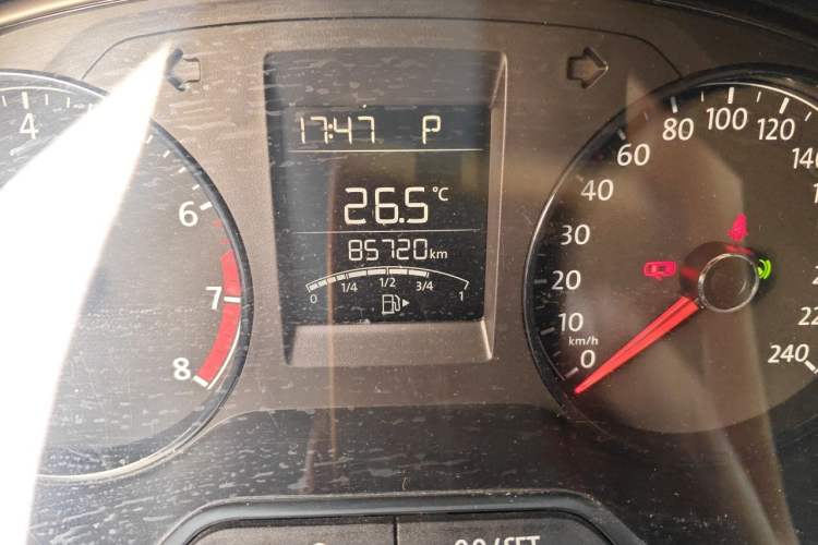 Used Volkswagen Polo 2018 1.5L Automatic Advanced Driving Model Odometer Close Up