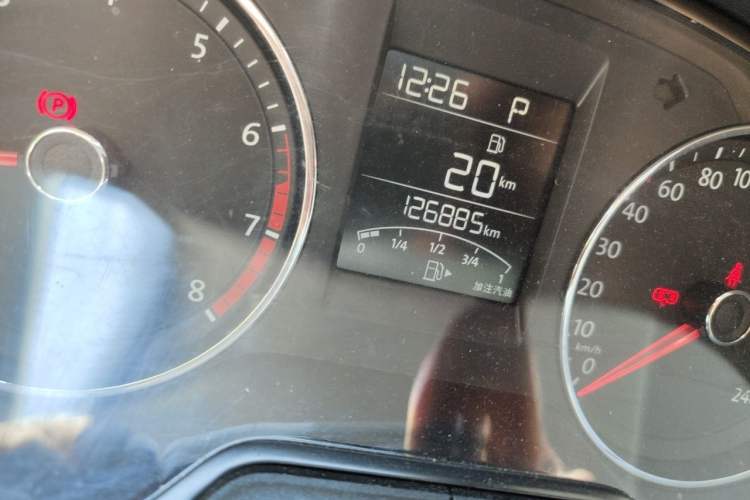 Used Volkswagen Polo 2018 1.5L Automatic Enjoyment Model Odometer Close Up