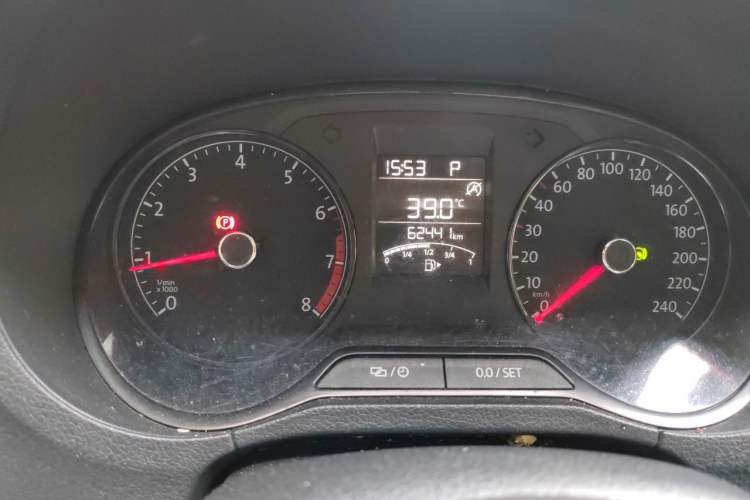 Used Volkswagen Polo 2018 1.5L Automatic Advanced Driving Model Odometer Close Up