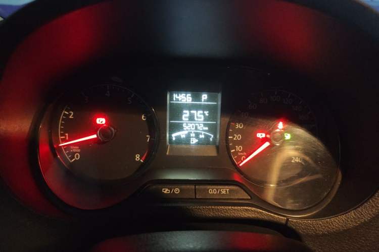 Used Volkswagen Polo 2018 1.5L Automatic Advanced Driving Model Odometer Close Up