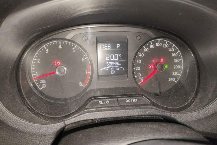Used Volkswagen Polo 2018 1.5L Automatic Advanced Driving Model Odometer Close Up