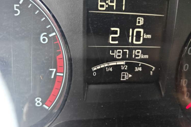 Used Volkswagen Polo 2018 1.5L Manual Drive-Comfort Model Odometer Close Up