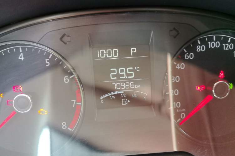 Used Volkswagen Polo 2018 1.5L Automatic Advanced Driving Model Odometer Close Up