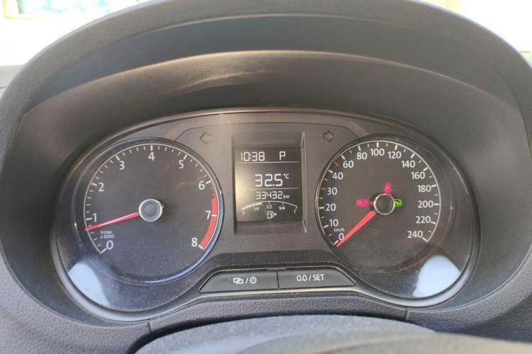 Used Volkswagen Polo 2018 1.5L Automatic Advanced Driving Model Odometer Close Up