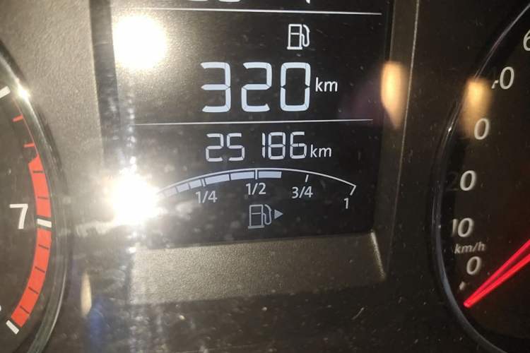 Used Volkswagen Polo 2018 1.5L Automatic Enjoyment Model Odometer Close Up