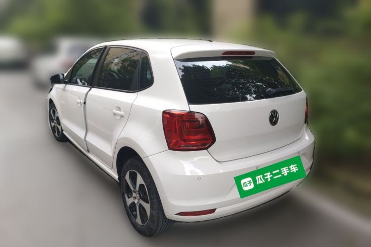 Used Volkswagen Polo 2018 1.5L Automatic Enjoyment Model Rear Left 45 Deg