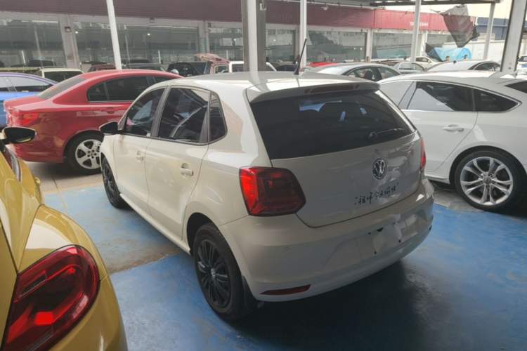 Used Volkswagen Polo 2018 1.5L Automatic Enjoyment Model Rear Left 45 Deg