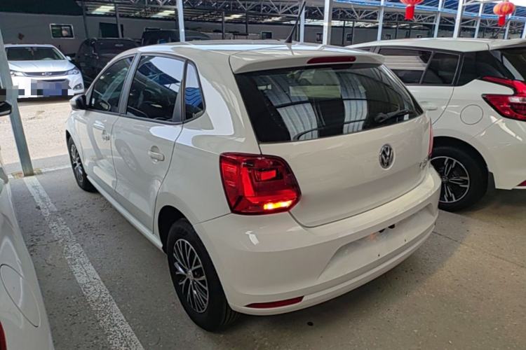 Used Volkswagen Polo 2018 1.5L Automatic Advanced Driving Model Rear Left 45 Deg