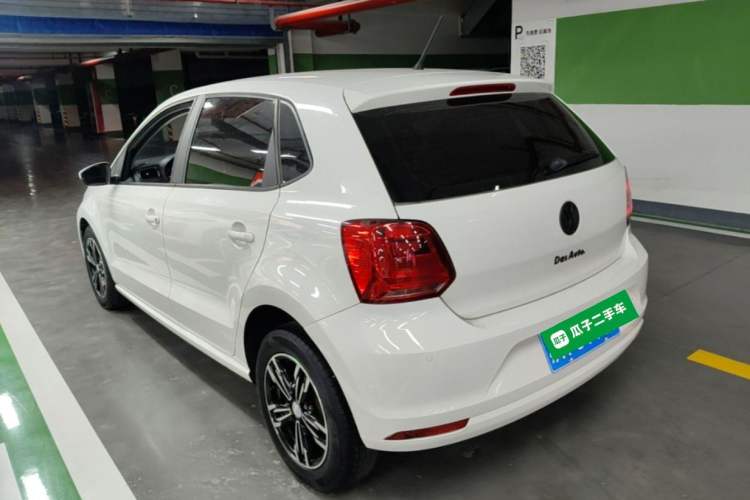 Used Volkswagen Polo 2018 1.5L Automatic Enjoyment Model Rear Left 45 Deg