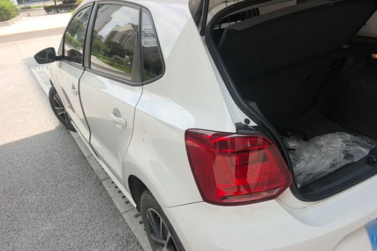 Used Volkswagen Polo 2018 1.5L Automatic Advanced Driving Model Rear Left 45 Deg
