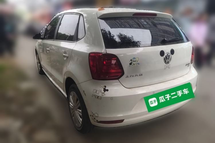 Used Volkswagen Polo 2018 1.5L Automatic Enjoyment Model Rear Left 45 Deg