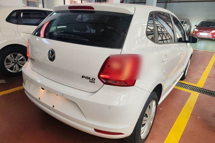 Used Volkswagen Polo 2018 1.5L Automatic Enjoyment Model Rear Right 45 Deg